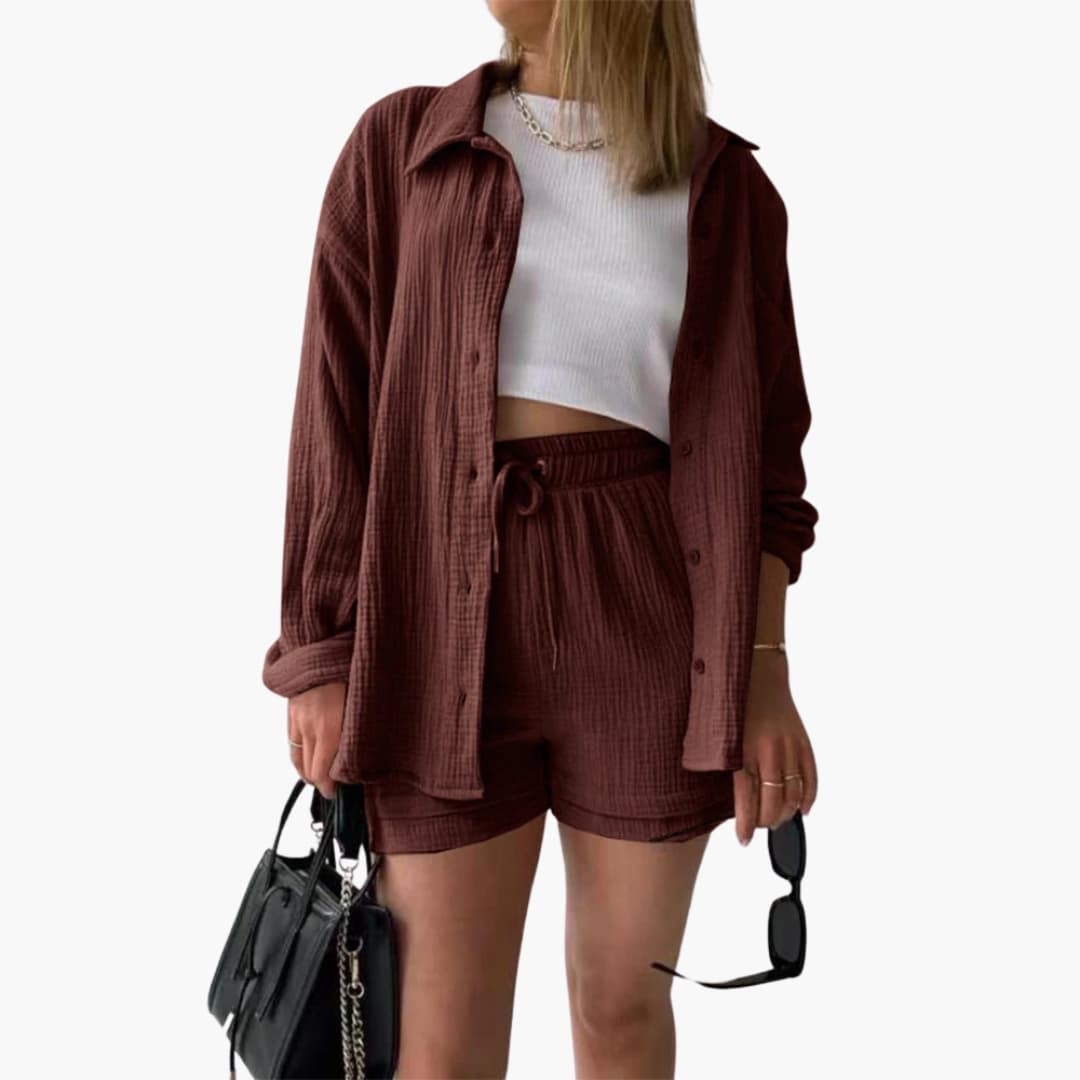 Gabriela | Conjunto de dos piezas chic y desenfadado