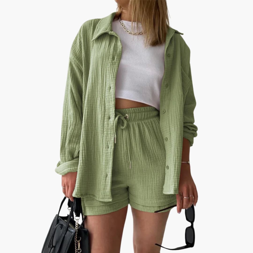 Gabriela | Conjunto de dos piezas chic y desenfadado