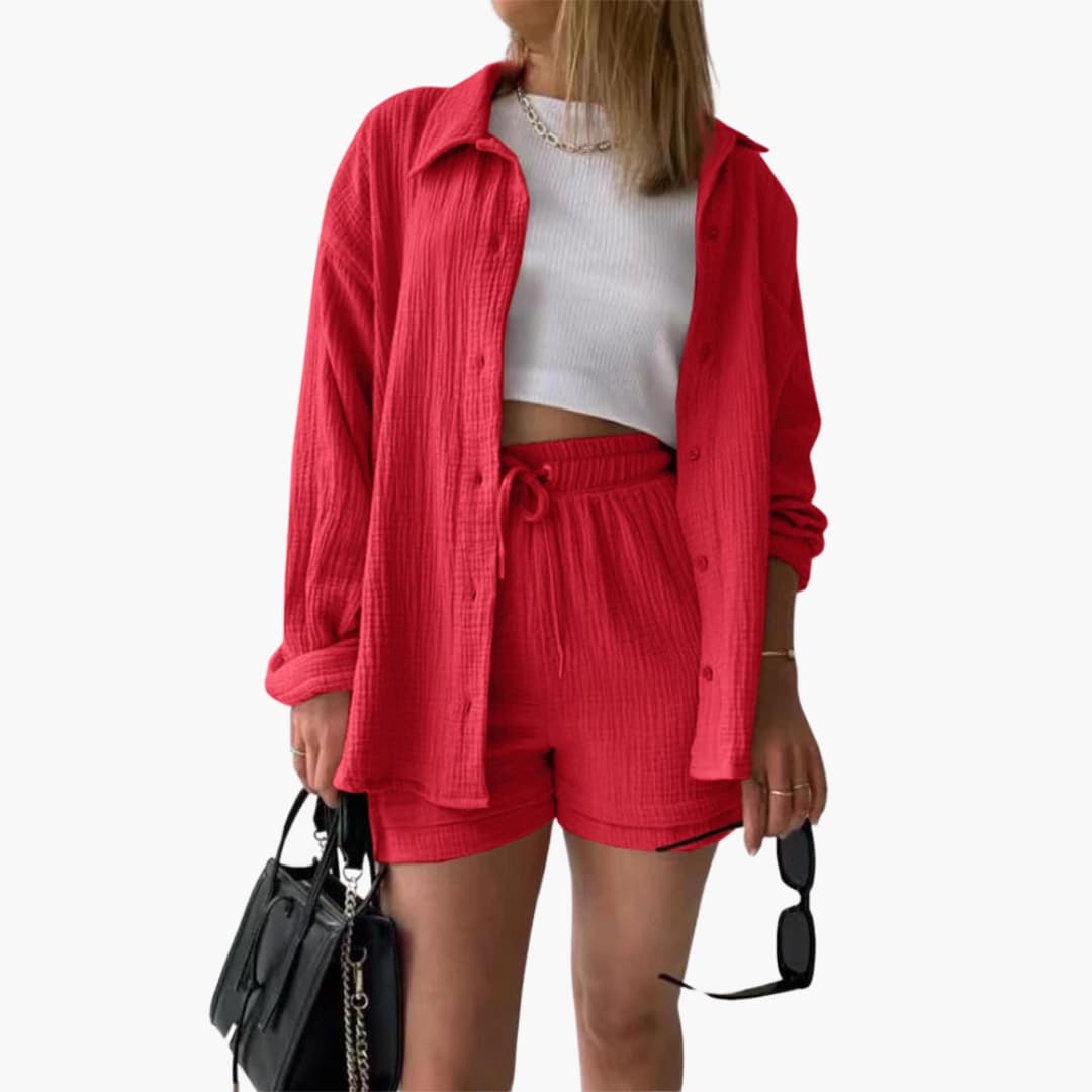 Gabriela | Conjunto de dos piezas chic y desenfadado