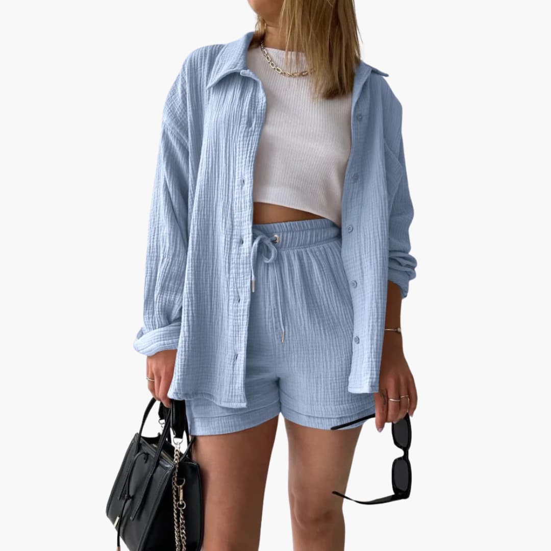 Gabriela | Conjunto de dos piezas chic y desenfadado