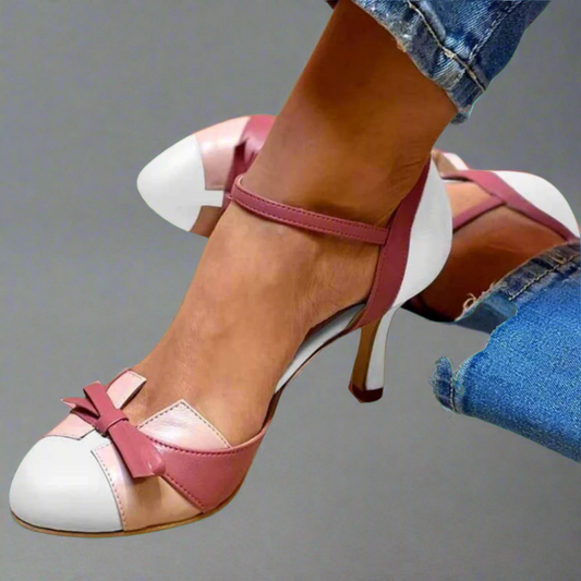 Thalia | Escote multicolor con correa