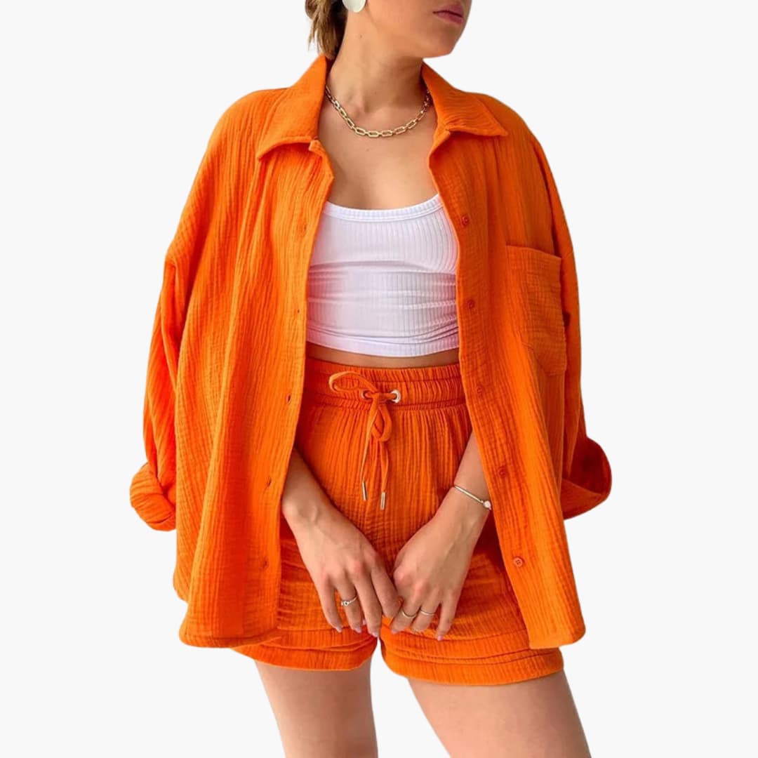 Gabriela | Conjunto de dos piezas chic y desenfadado