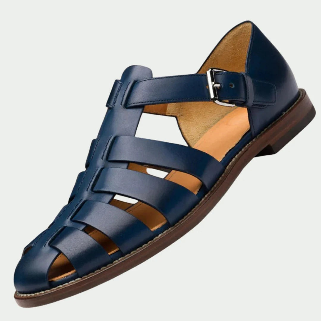 Enzo | Sandalias de piel de primera calidad para hombre