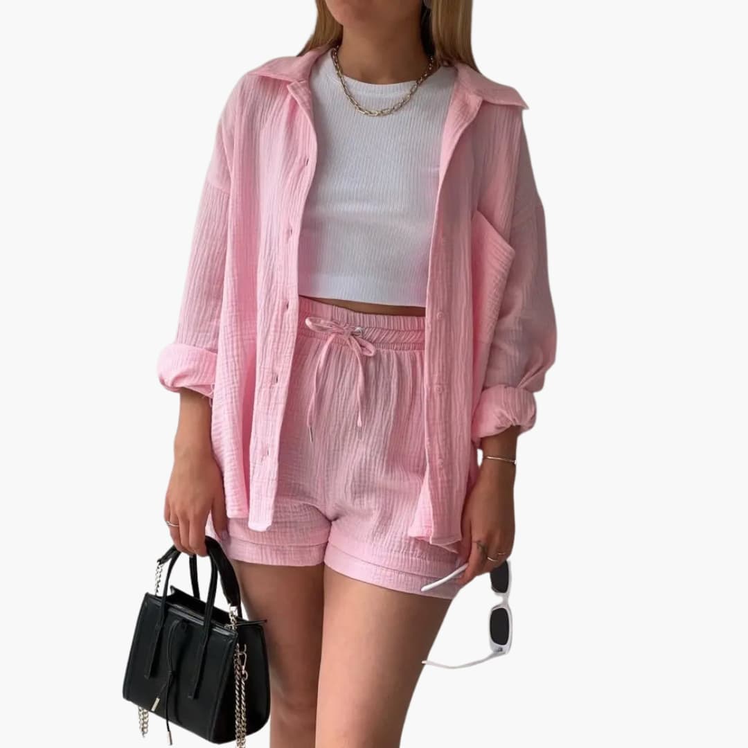 Gabriela | Conjunto de dos piezas chic y desenfadado