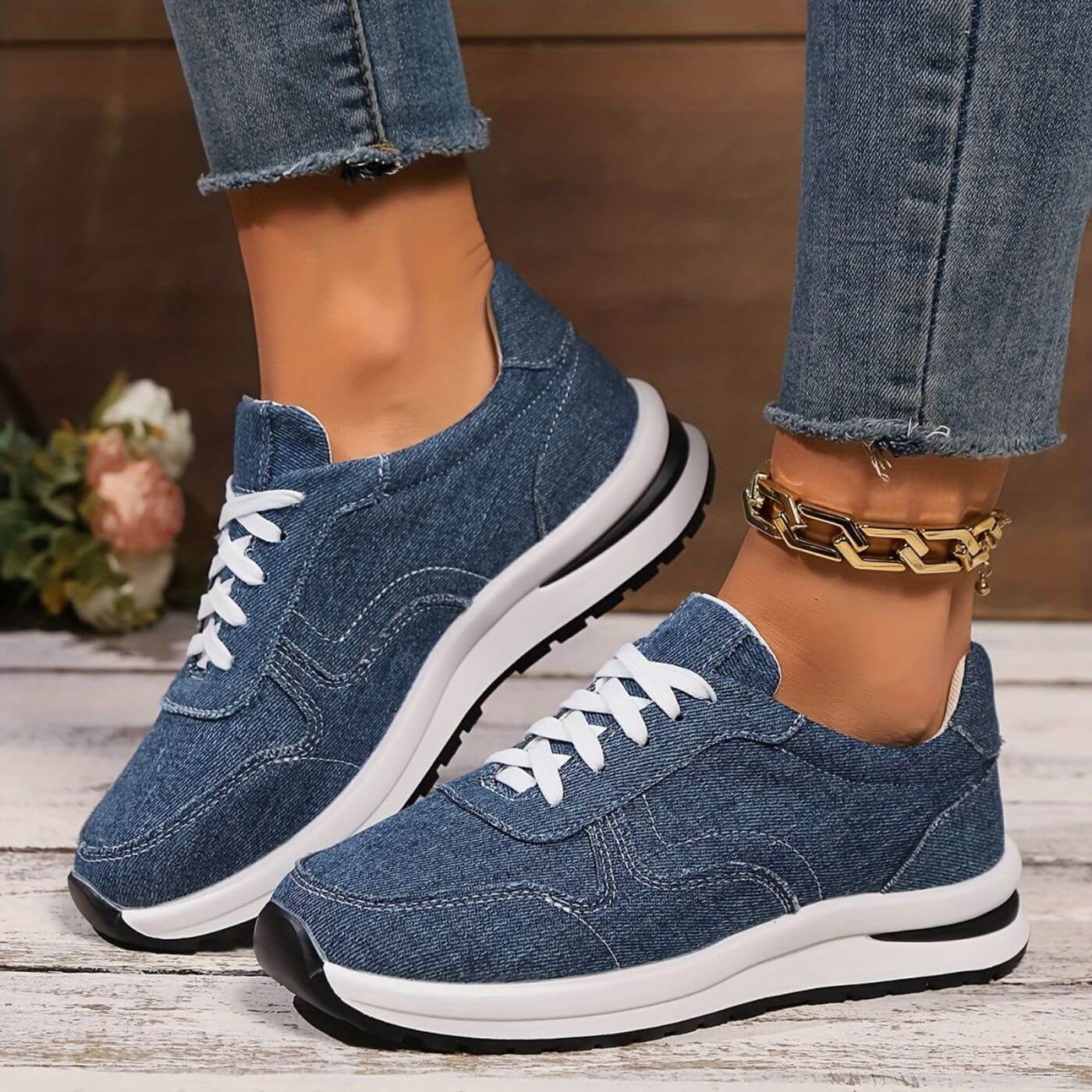 Lily | Zapatos ortopédicos con suela gruesa