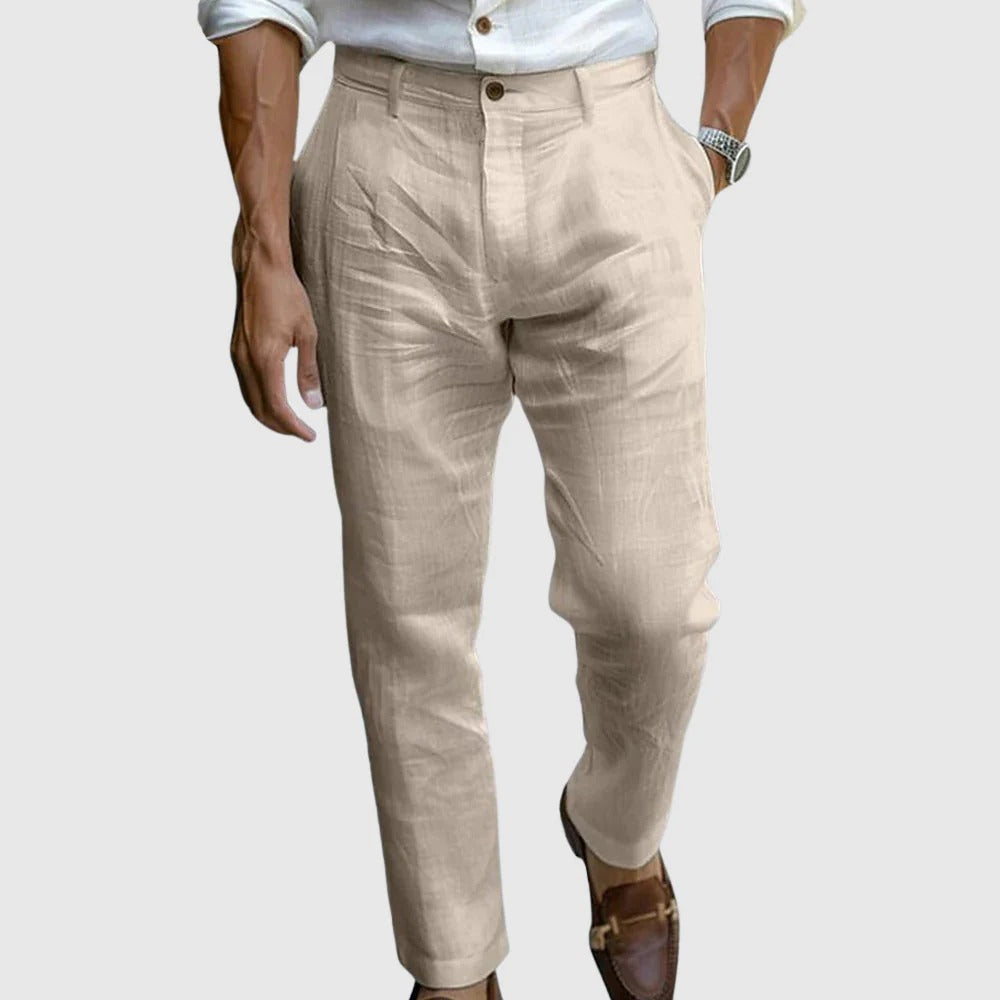 Ángel | Pantalones de lino