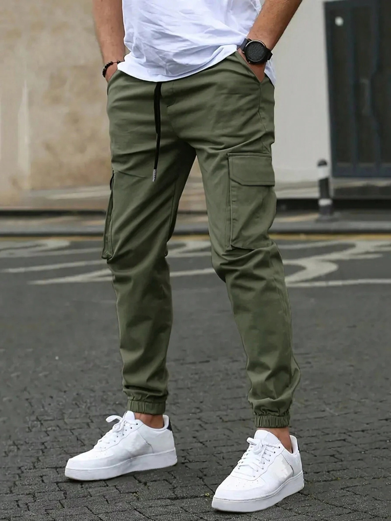 Deivid | Pantalones cargo jogger hombre
