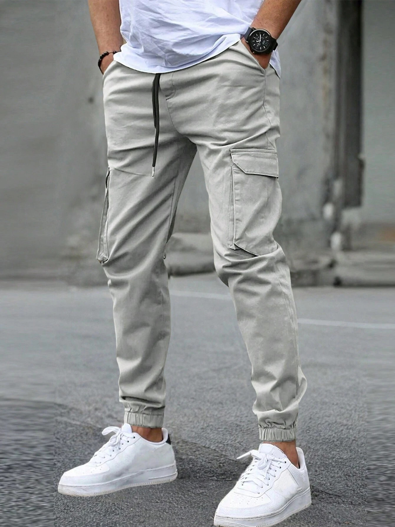 Deivid | Pantalones cargo jogger hombre