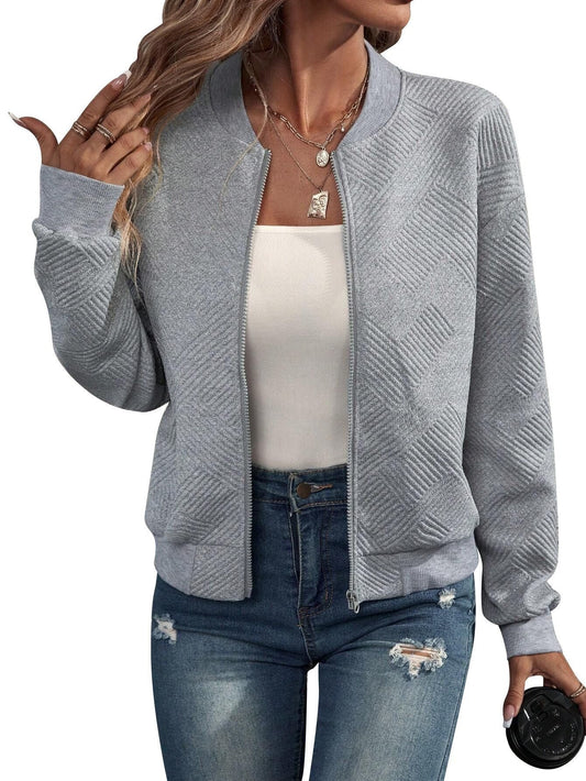 Carolina - Chaqueta bomber con cremallera
